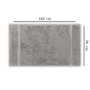 Mijölnir Fancy - Grey Toalla de Baño 550 gr/m² 65% Algodón / 35% Lyocell Suave y Absorbente Lujo para el Hogar